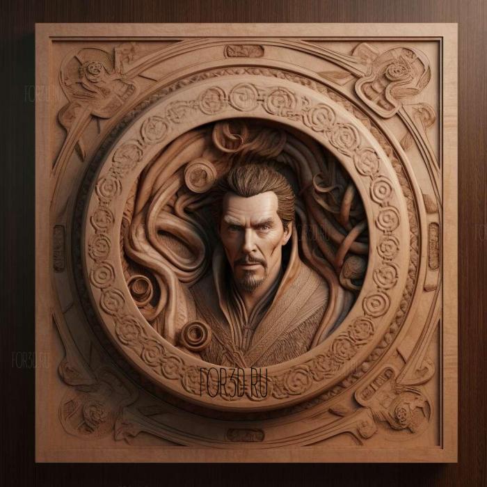Doctor Strange in the Multiverse of Madness movie 4 stl model for CNC